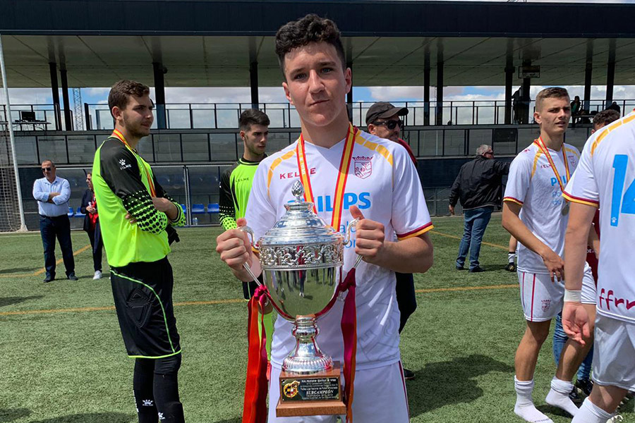 Luispa subcampeon españa selecciones