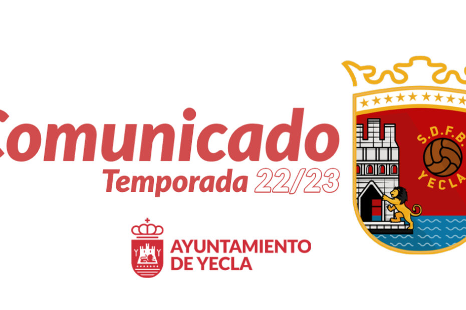 Temporada 20-21 Comunicado Ayuntamiento Yecla